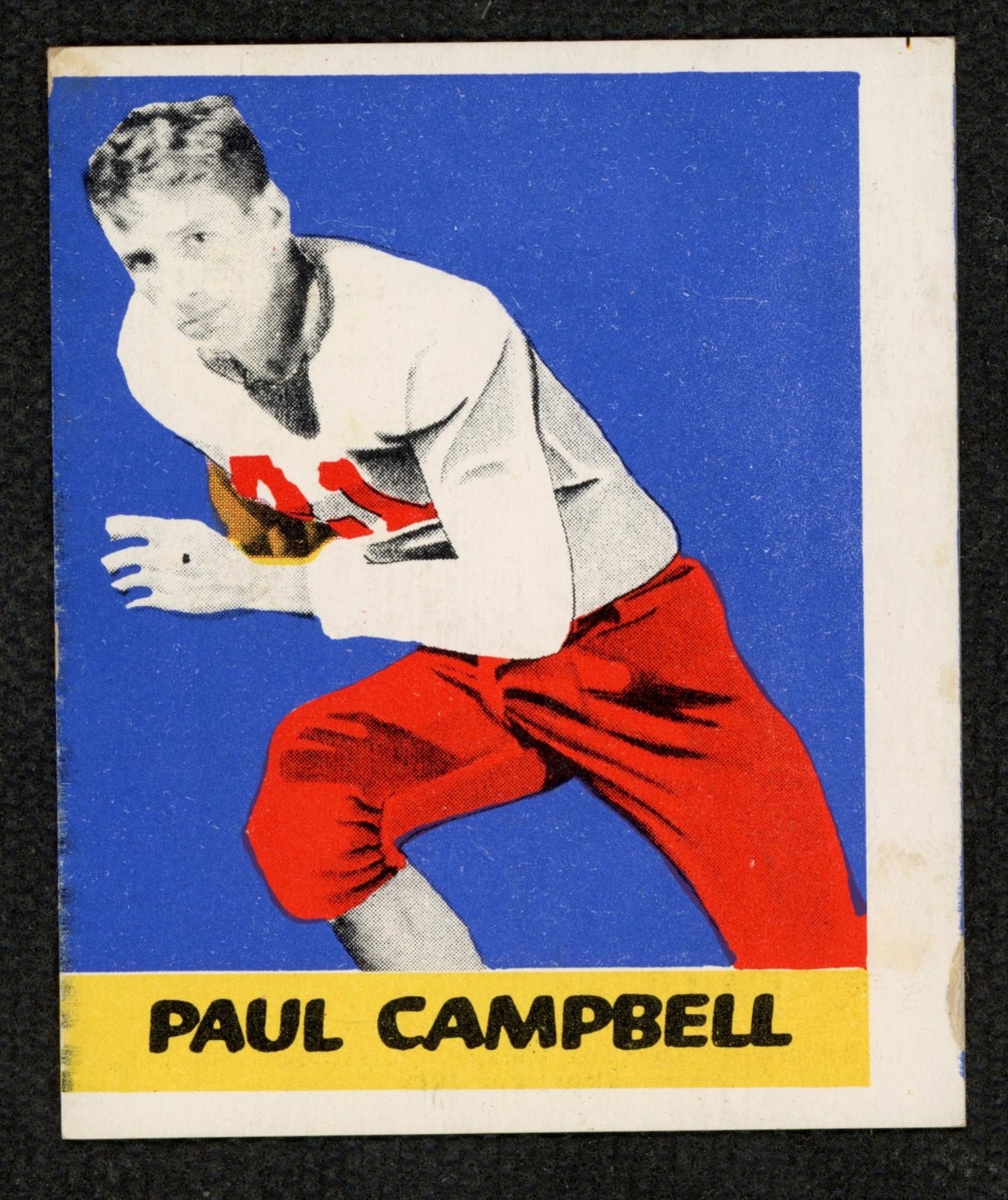 1948 Leaf #71 Paul Campbell *** Univ. of Texas Longhorns  ~ EX