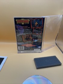 Ghen War (Sega Saturn, 1995) CIB w/Manual & Reg. Card VF to NM Excellent Tested!