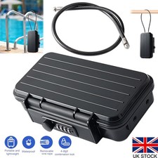 Portable Safe Box with Code Travel Safe Combination Security Case Lock Box