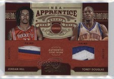 2009-10 Timeless Treasures Materials Prime 5/10 Jordan Hill Toney Douglas #8 e1e