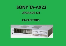 Stereo Amplifier SONY TA-AX22 Repair KIT - all capacitors