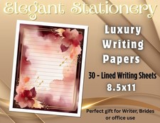 Elegant Stationery  Luxury Writing Papers  -30 sheets  Writing Paper 011