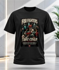 Foo Fighters Take Cover Tour 2026 Washington Nationals Baseball T-Shirt Tee