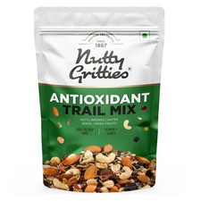 Nutty Gritties Antioxidant Trail Mix 200g | Almonds, Nuts, Seeds & Berries 74.84 per gallon
