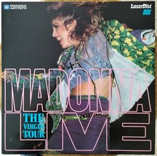 MADONNA Laserdisc The Virgin Tour Live Concert LD PA-86-160