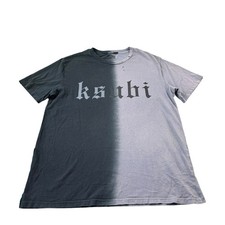 Ksubi Gray Black Distressed Men s Cotton Spel...