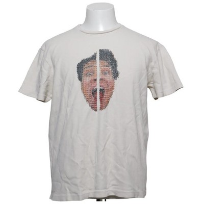 Aramark, T-shirt, Größe: M, Weiß/Mehrfarbig, Baumwolle, Herren #Y8W