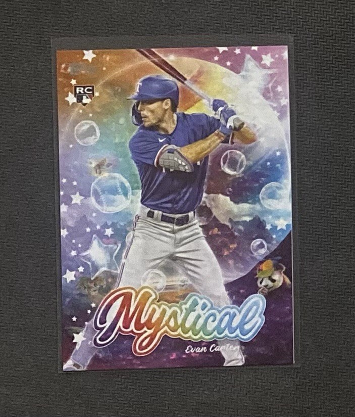 2024 Topps Update Series Mystical Evan Carter #MYS-14 (RC)