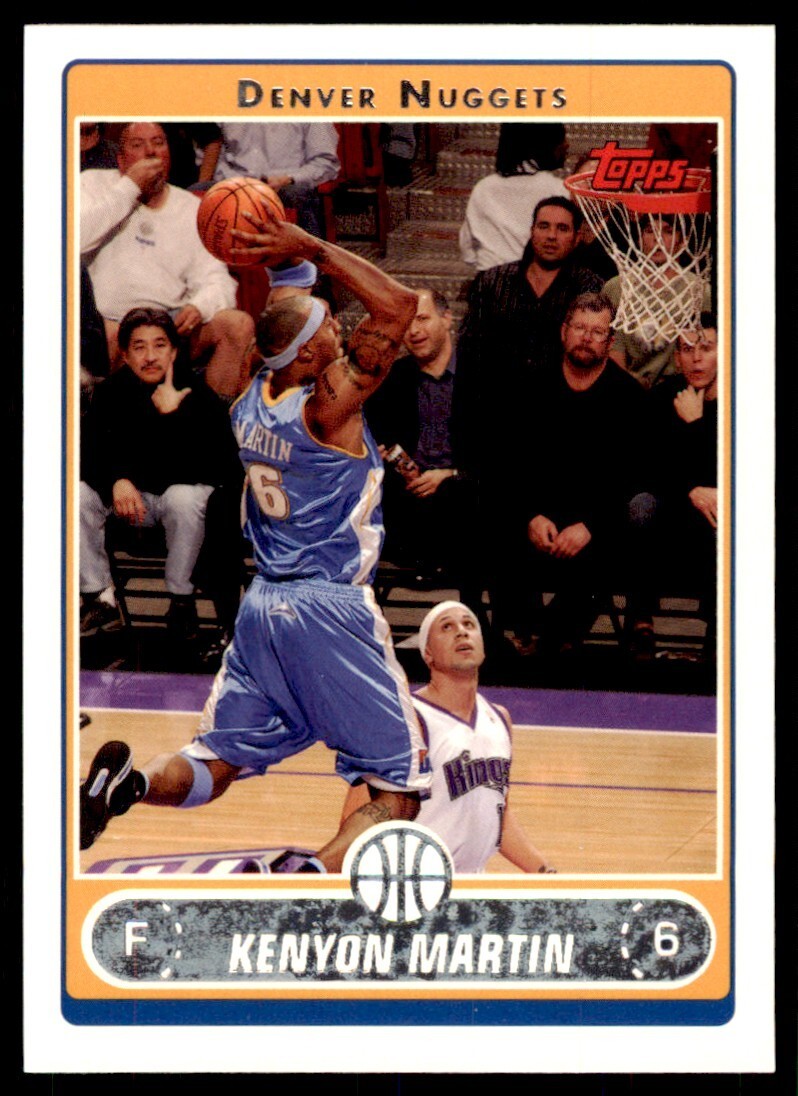 2006-07 Topps. Kenyon Martin Denver Nuggets #97