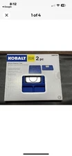 Kobalt Silicone Organizer  2 Pc Nesting Tool Tray Set With Magnetic Insert