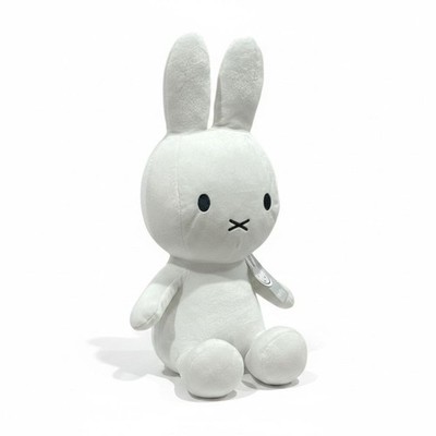 Miffy White Bunny Plush Toy Soft Cuddly 14 Inch Stuffed Animal For Kids