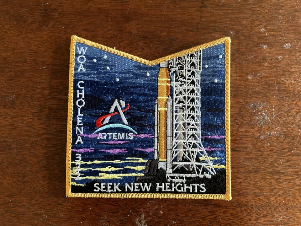 Woa Cholena 322 NOAC 2024 Delegate Lodge Flap Set, Mobile Area Council Alabama - Image 3 of 3