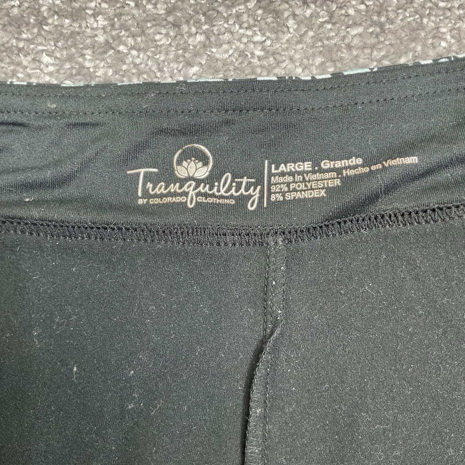 Tranquility  Pull On Stretch Skort Aqua/Black L - image 6