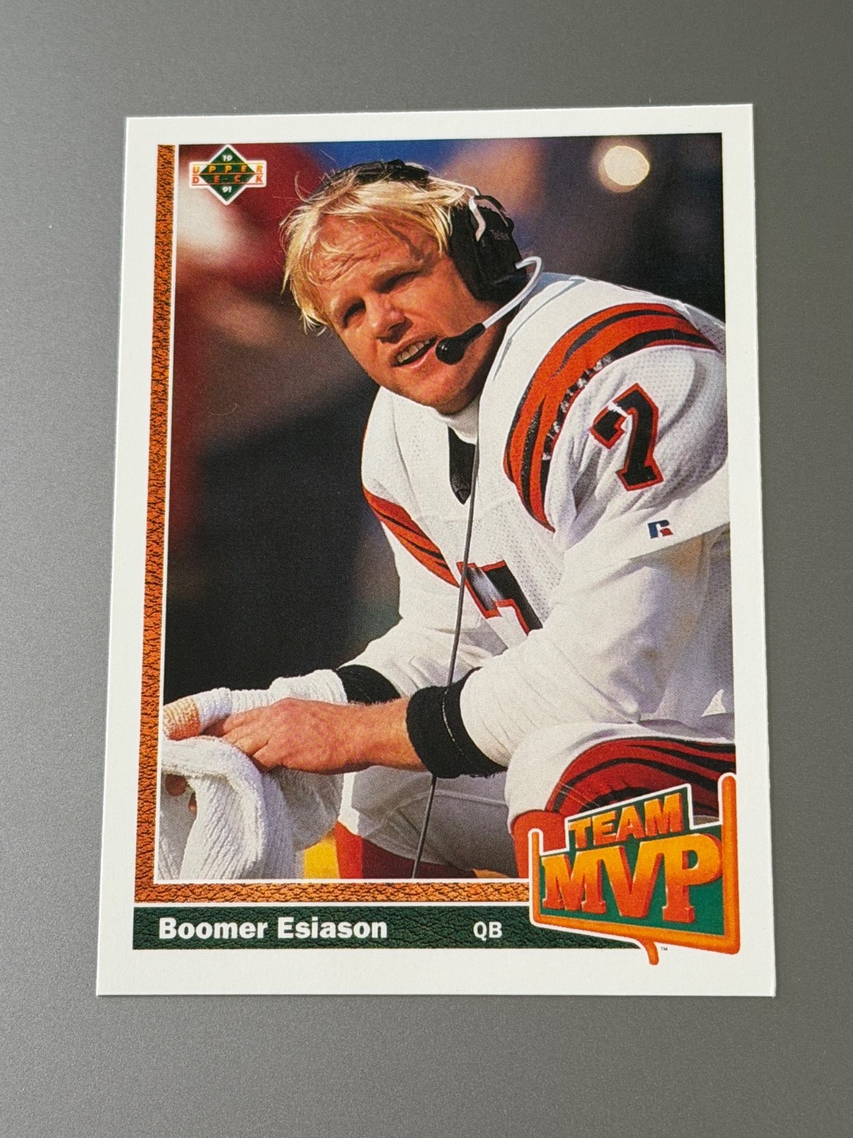 1991 Upper Deck - Team MVP Boomer Esiason #454