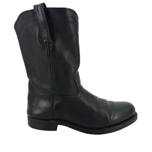 MENS FRYE BLACK ENGINEER BOOTS SIZE 9.5 M | eBay