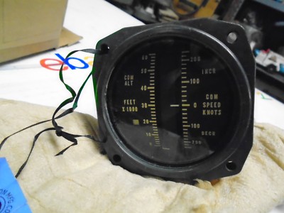 Aviation's Instruments HD 649 Altimeter & Speed Indicator D-524/ARR-39A