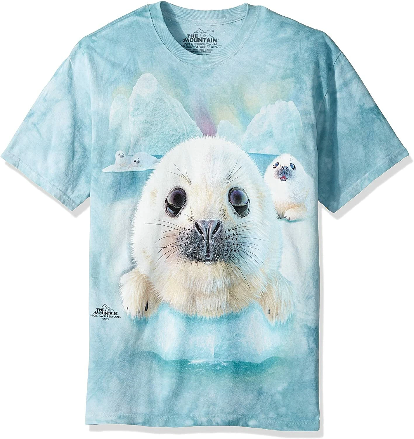 The Mountain Seal Pup Sea Lion Newborn Sealpups Whitecoats Adult T-Shirt 4X