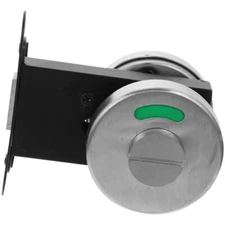 Metal Green Red Privacy Occupied Safe Indicator Lock Toilet Bathroom Restroom