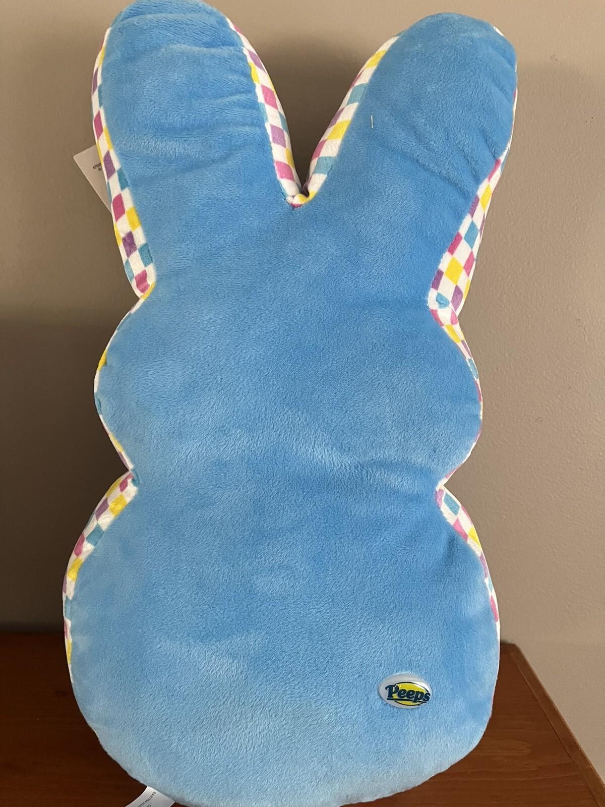 Peeps Easter Bunny Rabbit Colorblock Sides Blue purple yellow pink ...