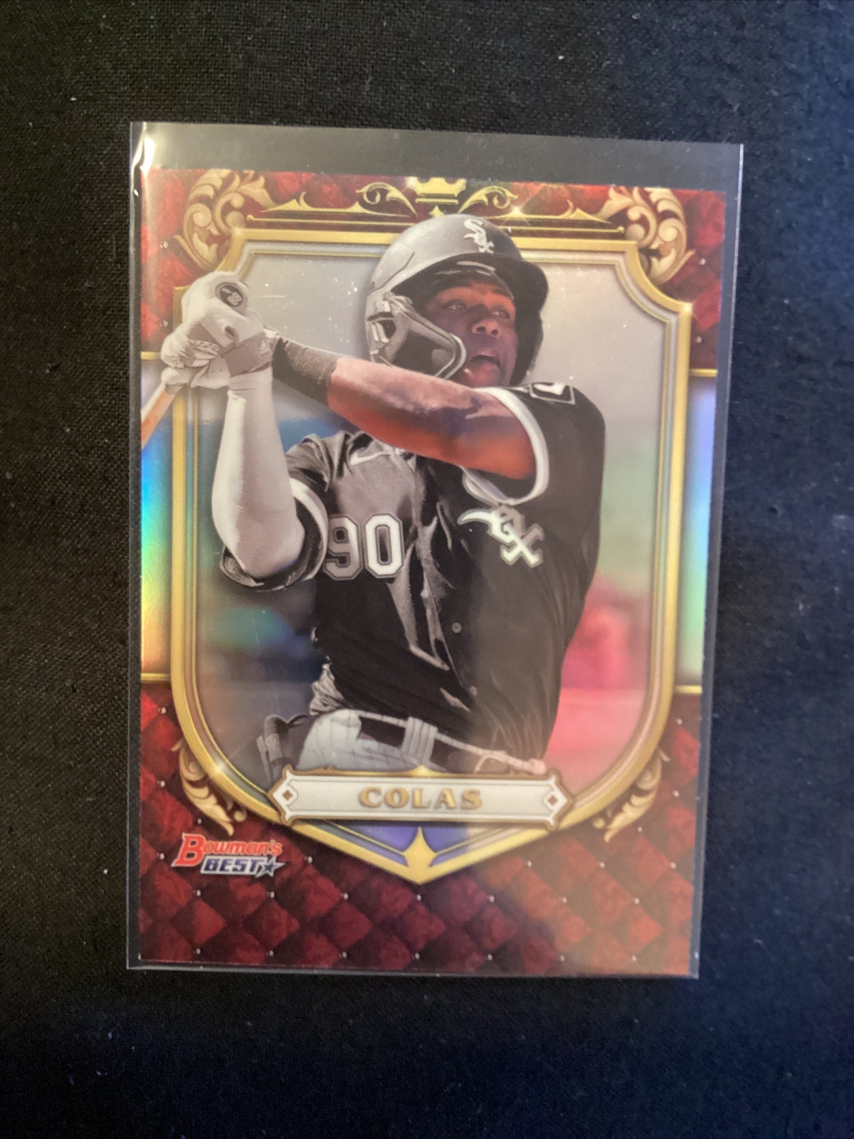 2022 Bowman's Best Oscar Colas Prospective Royalty #PR-4 White Sox       EN14