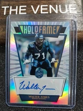 2022 Panini Legacy Holofame HFS-WJ Walter Jones Silver AUTO 17/49 Seahawks 