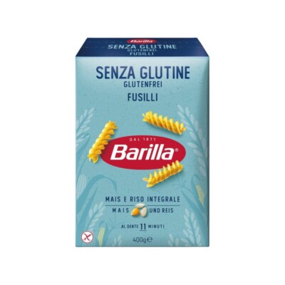 Barilla Pasta Fusilli Glutenfrei Aus Reis Und Mais   7er Pack (7x400g)