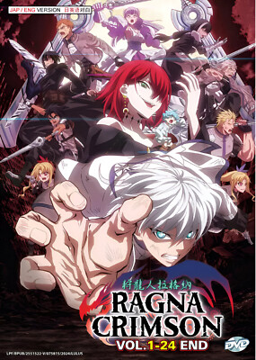 Ragna Crimson Complete Series (1-24End) Anime DVD English Dubbed All Region