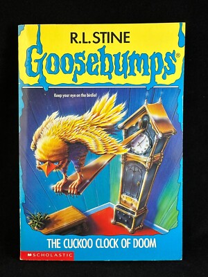 10th Print #28 The Cuckoo Clock of Doom Goosebumps Book R.L. Stine Original 1995