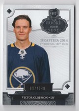2019-20 UPPER DECK THE CUP ROOKIE Victor Olofsson /249 Buffalo Sabres #13
