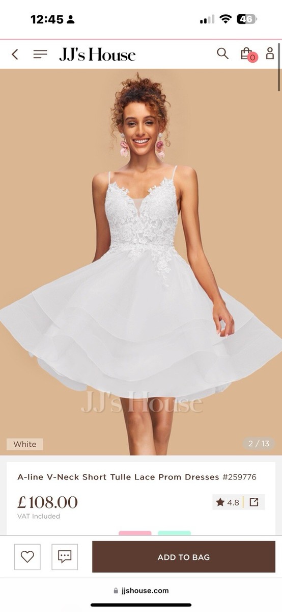 prom dress size 12 lace | eBay UK