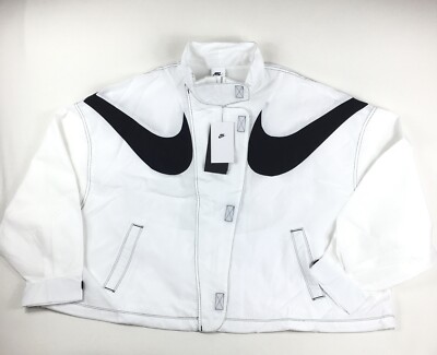 Nike Women's L Sportswear Swoosh Repel Oversized Windbreaker
