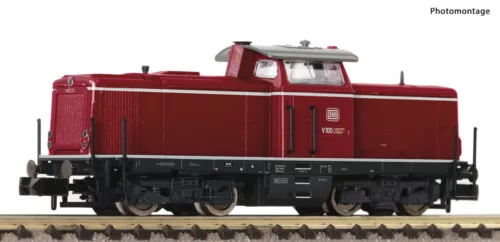 Fleischmann 7370016 Diesellok V100.2 rot DB III Sound 1:160(N) NEU/OVP