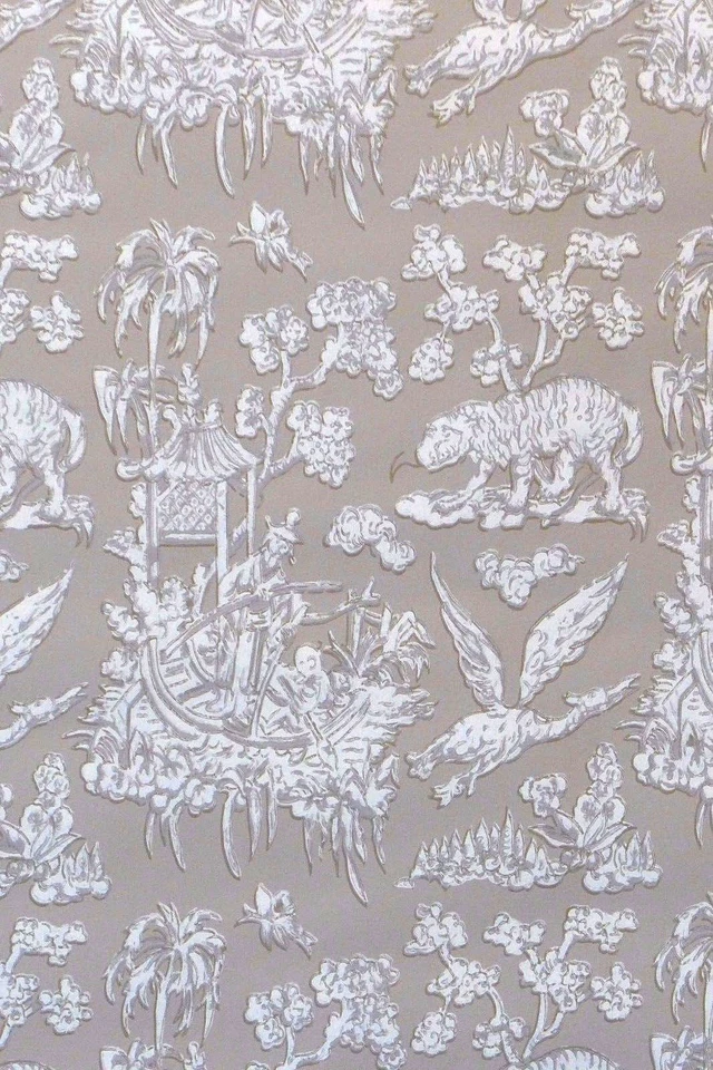 Papel pintado vintage L'Empereur musgo oriental asiático por motivo Foto 2 de 4