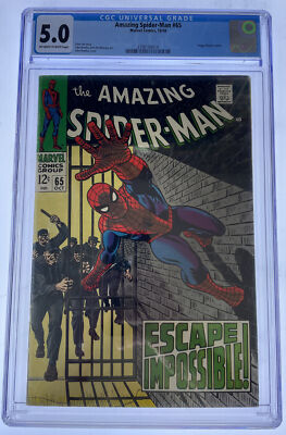 Amazing Spider-Man #65 CGC 5.0 Marvel Comics Oct 1966 Foggy Nelson cameo