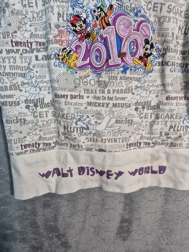 Walt Disney World Resort 2010 Girl's Hoodie Full Zip Sweatshirt Size X-Large - Picture 10 of 12
