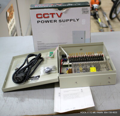 CCTV PBHT1218-10A (PTC)10 Amp Power Supply 18CH
