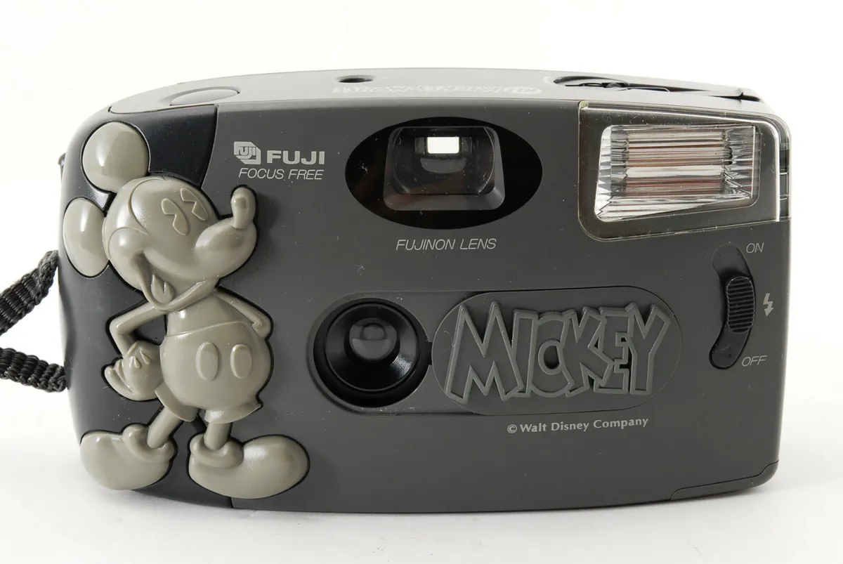 *MINT+* Fuji Hi! Mickey Mouse Disney 35mm Point & Shoot Film Camera Japan  776920