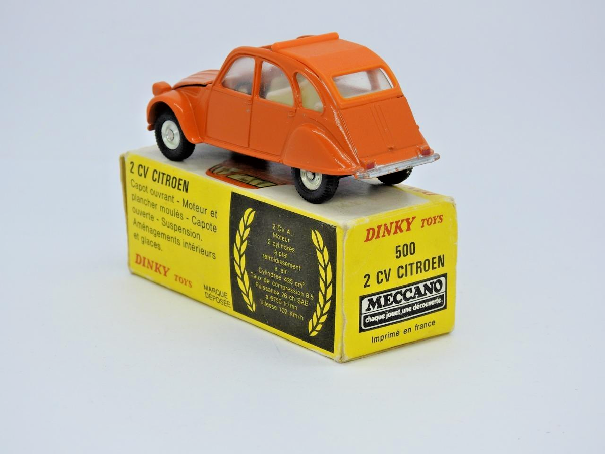 ちかちゃん　DINKY TOYS 500「2CV CITOROEN Dinky 500, Citroen 2CV - Free Price Guide & Review