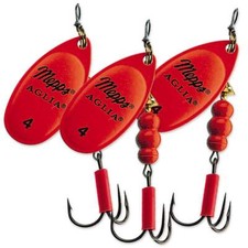 Mepps Aglia Fluo Spinner - orange - 3,5-13,5g - versch. Größen - 3Stück