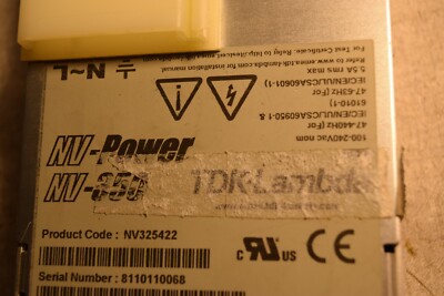 TDK Lambda NV-Power NV-350 NV325422 Power Supply | eBay