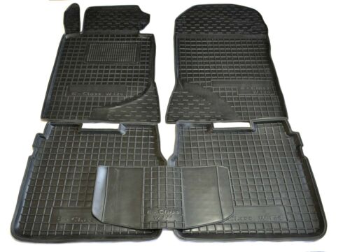 Rubber Carmats Fit Mercedes W124 4D 1985-1995 All Weather Carpets Floor Mats - Picture 1 of 12