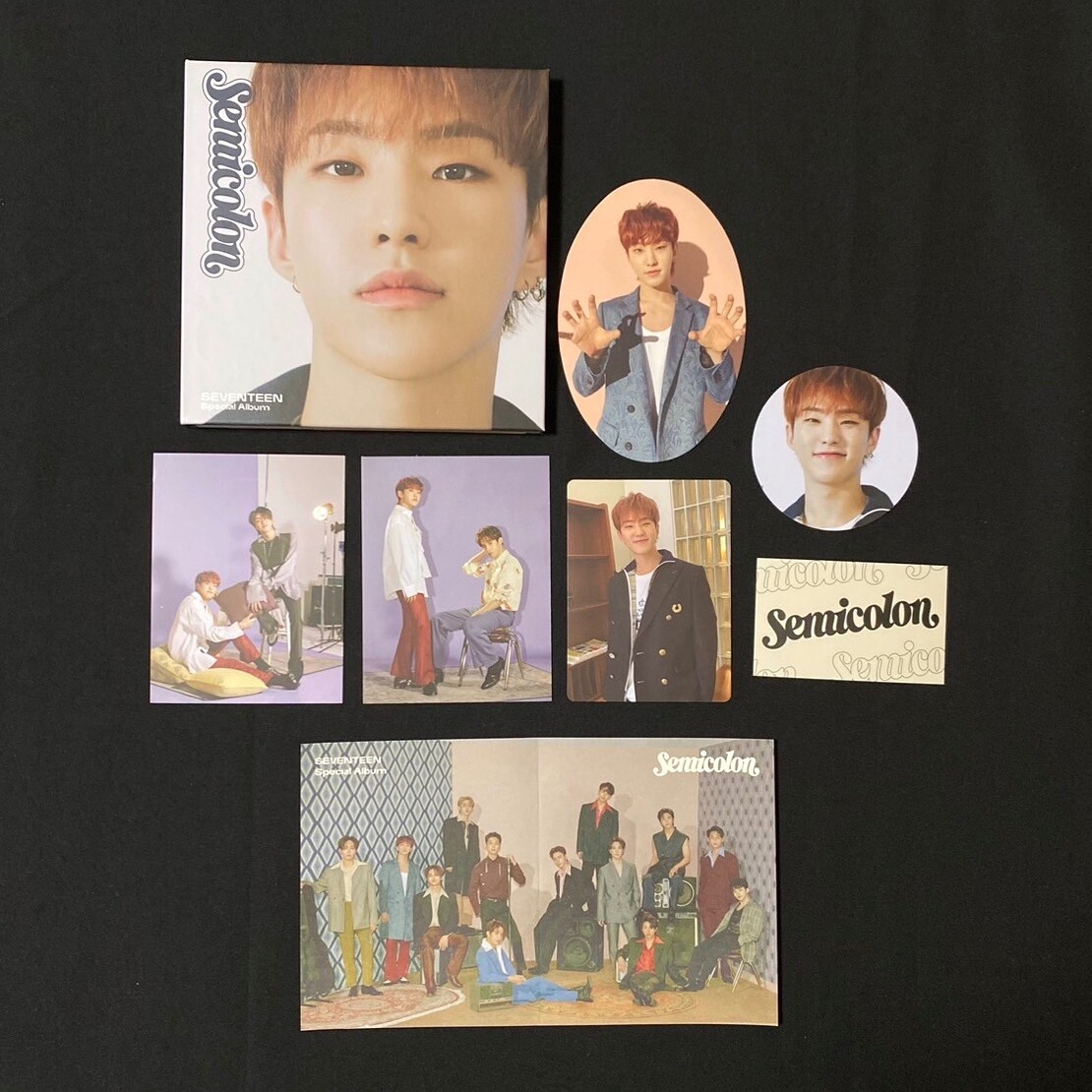 SEVENTEEN semicolon サイン Amazon.co.jp: [サイン写真付] seventeen セミコロン 初回限定版