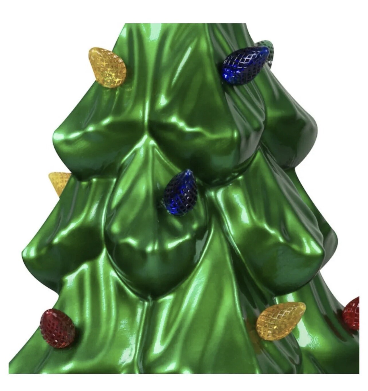 NEW Holiday Living Lighted LED BLOW MOLD Christmas Tree 40" Tall NEW IN