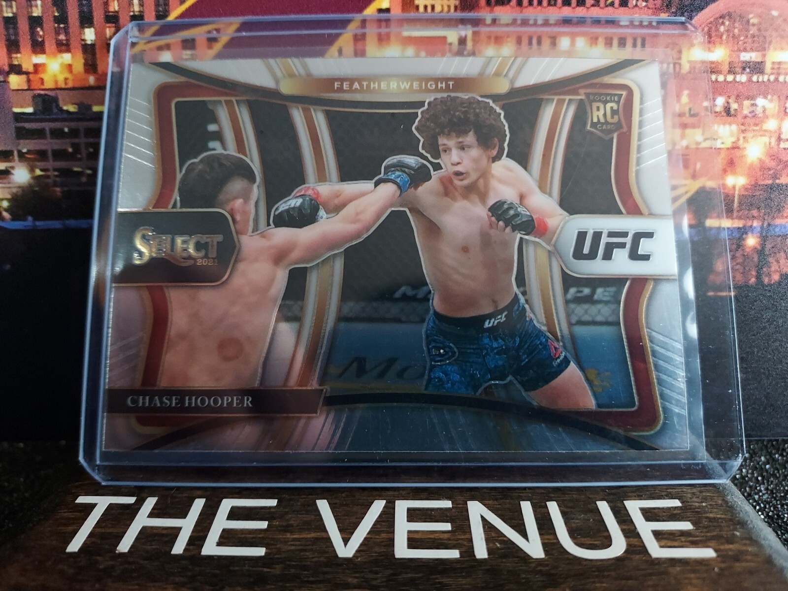 2021 Panini Select UFC #125 CHASE HOOPER RC - Premier Level Rookie