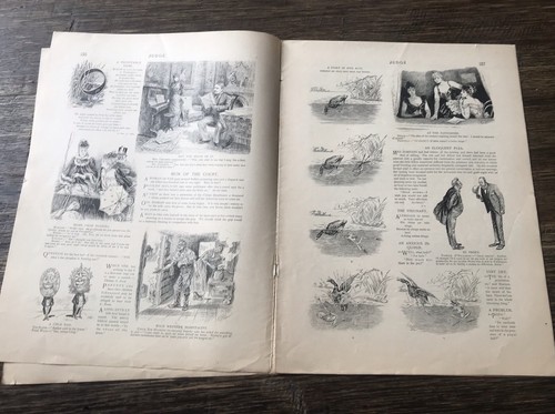 Antique February 27, 1892 Judge Magazine Political - Picture 9 of 9