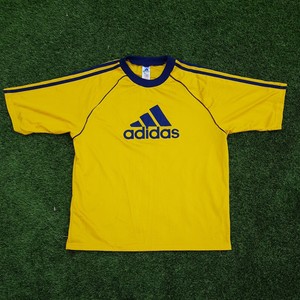 adidas retro t shirt yellow
