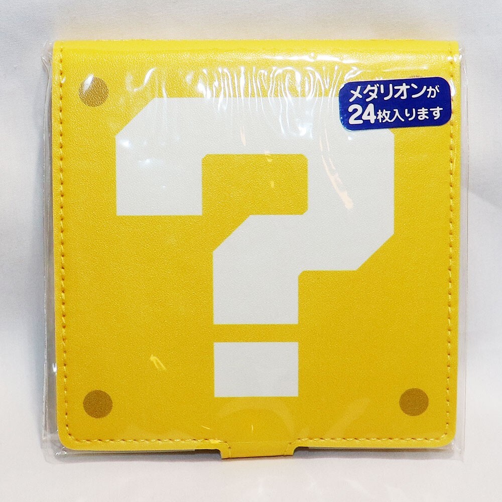 SUPER NINTENDO WORLD Souvenir Medallion Holder Case Question Block
