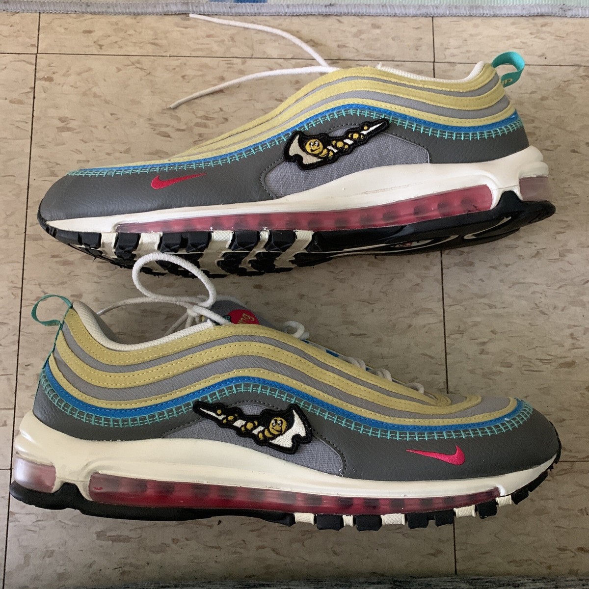 【セール/送料・関税込み】Nike Air Max 97 SE Men's 2013 Nike Air Max 97 OG QS Silver Bullet Running Shoes