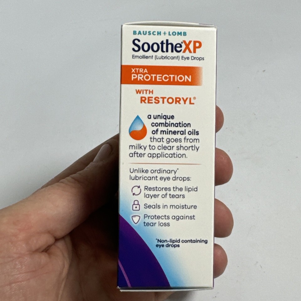Bausch + Lomb SootheXP Lubricant Eye Drops TWIN PACK 15ml 04/2026 2
