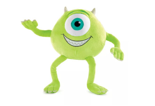 Disney Pixar Monsters Inc Little Mikey Soft Plush Toy - 2001